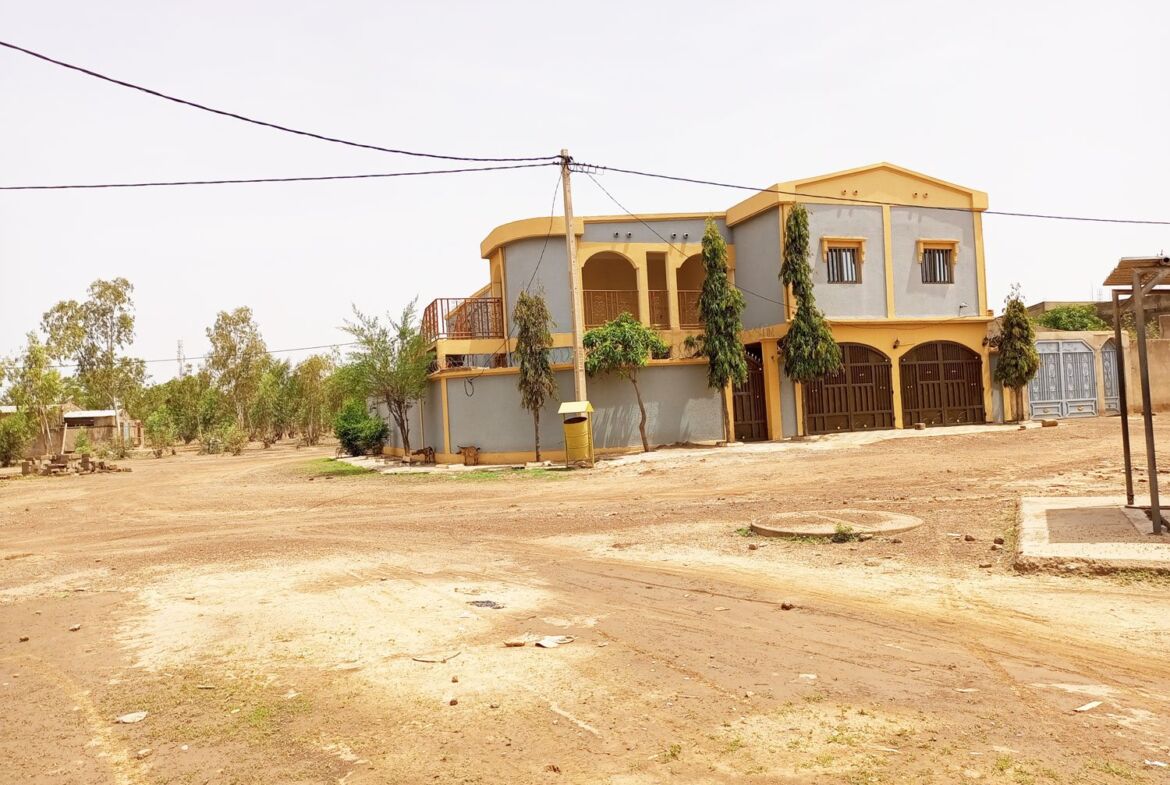 Une parcelle de 336 M² pan coupé située à Tengandogo